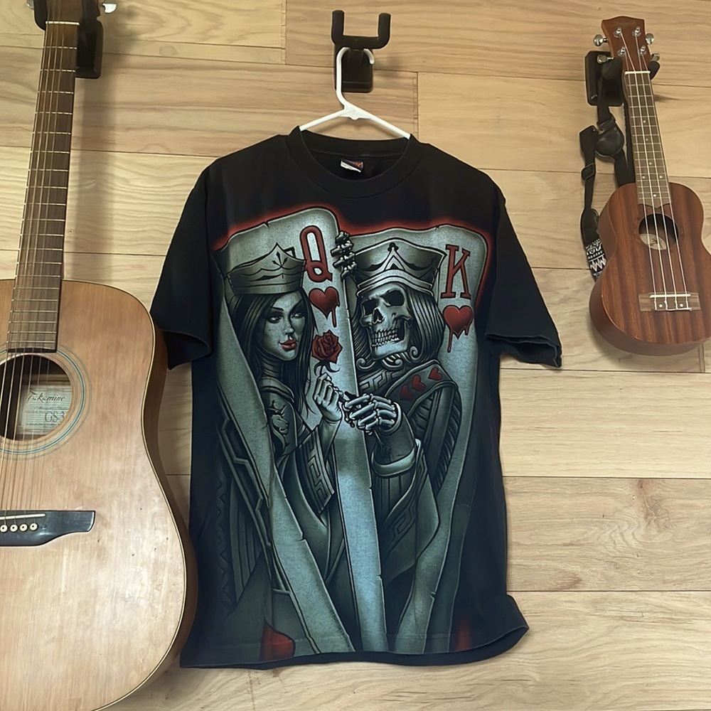 Vintage King and Queen of Hearts Tee